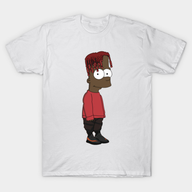 Bart simpson lil yachty T-Shirt-TOZ